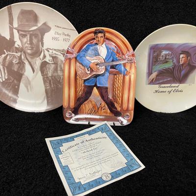 Elvis Collectible Plates from Bradford Exchange and More
