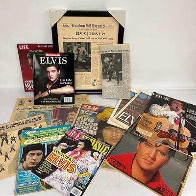 Memphis Press-Scimitar Special Edition Newspaper August 17, 1977 and More