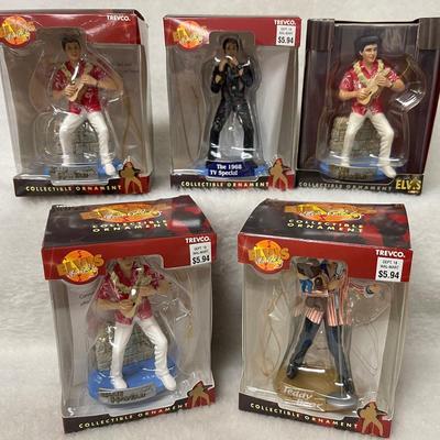 “Trevco” Elvis Collectible Ornaments