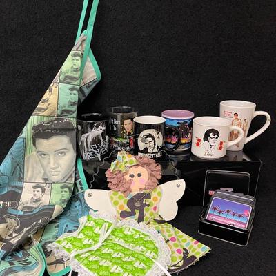 Elvis Mugs, Apron, Decor and More