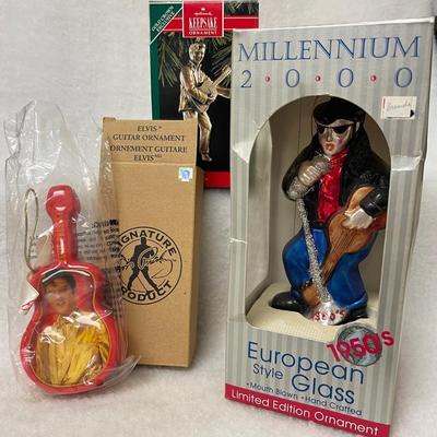 "Elvis" Keepsake Ornaments from Hallmark and More