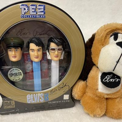 “Pez” Elvis Collectibles Tin and More
