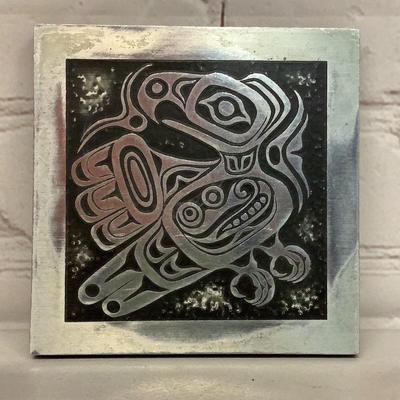 First Nations Thunderbird Aluminum Wall Plaque