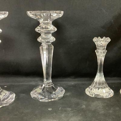 Godinger Shannon Crystal Candlesticks