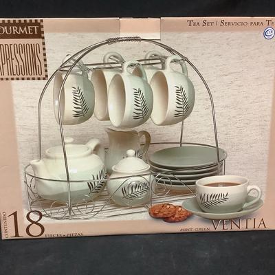 Gourmet Expressions Mint Tea Set 