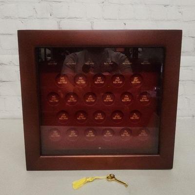 Stamp & Coin Display box 