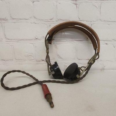 WWII Radip Headset Headphones