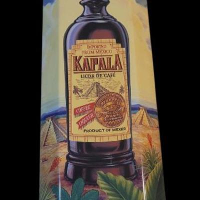 Sale Photo Thumbnail #55: Kapali Coffee Liqueur Empty Decorative Tin