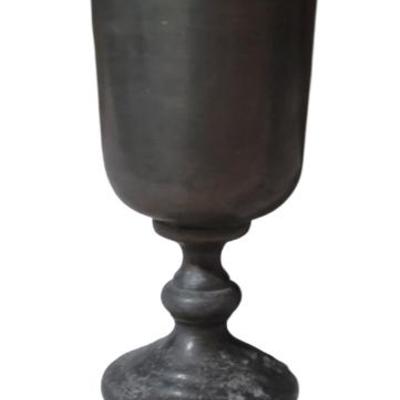 Sale Photo Thumbnail #40: Pewter Goblet 