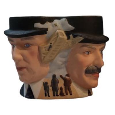 Sale Photo Thumbnail #37: Vintage 1985 Avon Collection Character Mug "Wright Brothers:. Hand Painted Porcelain