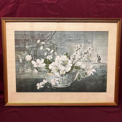 “The Chinese Bowl” Framed Art Print