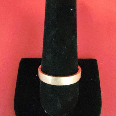 14k Gold Wedding Band