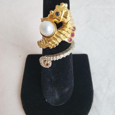 Sterling Ring, Charm, & Gitano Watch