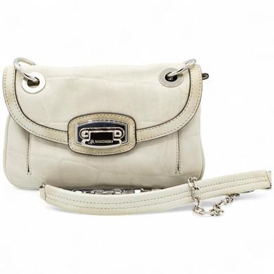 Sale Photo Thumbnail #62: B. Makowsky Cream Crossbody Bag¬†