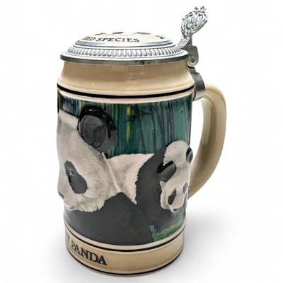 Sale Photo Thumbnail #184: Budweiser Endangered Species Giant Panda Stein