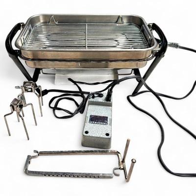 Sale Photo Thumbnail #294: Farberware Open Hearth Electric Broiler Rotisserie Grill