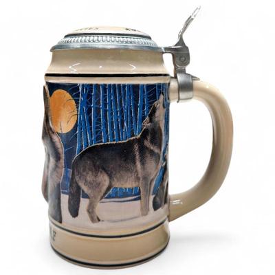 Sale Photo Thumbnail #198: Timber Wolf Tankard by Kevin Daniel