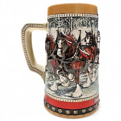Sale Photo Thumbnail #224: 1988 Budweiser Clydesdales Collector's Edition Stein