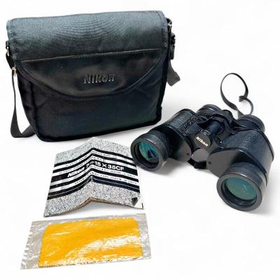Sale Photo Thumbnail #73: Nikon 7-15x35 Scoutmaster Binoculars w/ Accessories