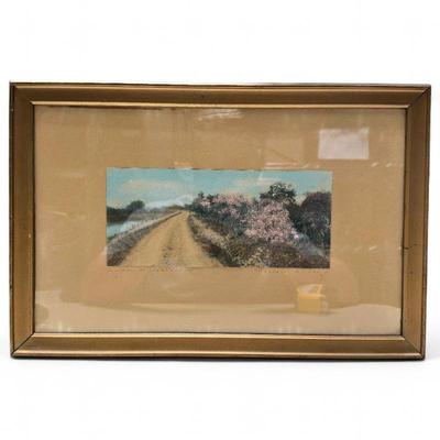 Sale Photo Thumbnail #241: Wallace Nutting Hand-Colored Photograph, “Dykeside Blossoms”
