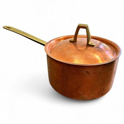 Sale Photo Thumbnail #122: Paul Revere Ware 1801 Copper Pot w/ Lid