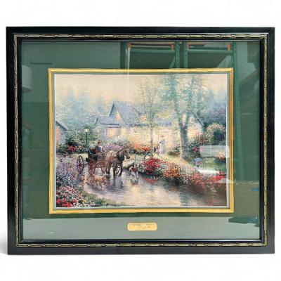 Sale Photo Thumbnail #50: Thomas Kinkade Limited Edition Print - Apple Hill Victorian II