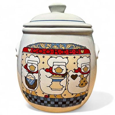 Sale Photo Thumbnail #45: Treasure Craft "Three Duck Chefs" Cookie Jar