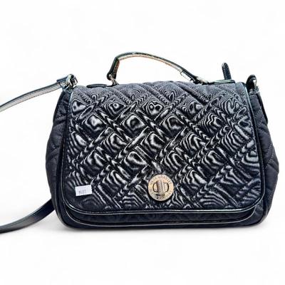 Sale Photo Thumbnail #52: Vera Bradley Quilted Black Crossbody Handbag