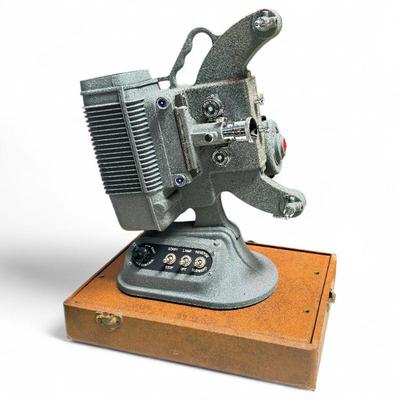 Sale Photo Thumbnail #96: Vintage DeJUR Model 750 8mm Home Movie Projector