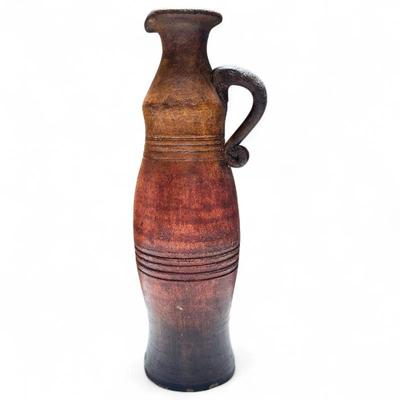 Sale Photo Thumbnail #76: Handcrafted Earthenware Clay Pitcher