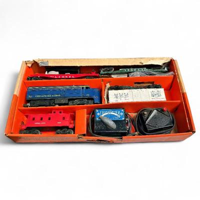 Sale Photo Thumbnail #108: Lionel C & O Diesel Train Freight Set No. 1643, 1961