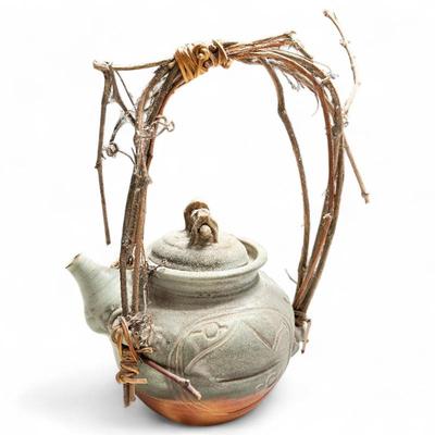 Sale Photo Thumbnail #162: Studio Pottery Teapot by Brian Hayes
