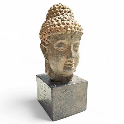 Sale Photo Thumbnail #137: Decorative Buddha Head Sculpture