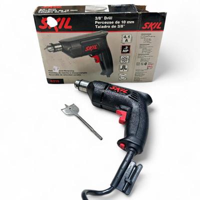 Sale Photo Thumbnail #208: Skill 6215 3/8" Corded Drill, 4.1 Amp, Variable Speed
