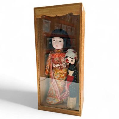 Sale Photo Thumbnail #161: Ichimatsu Ningyo Doll in Case