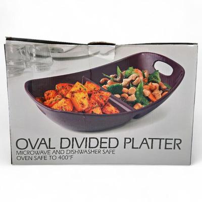 Sale Photo Thumbnail #258: Rachael Ray Oval Divided Serving Platter