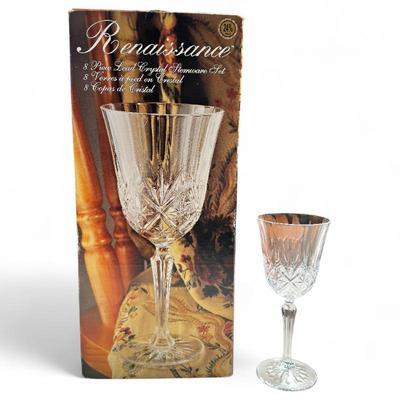 Sale Photo Thumbnail #103: Cristal D'Arques Renaissance Crystal Stemware Set