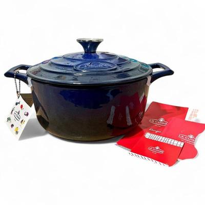 Sale Photo Thumbnail #49: La Cuisine Enameled Cast Iron Dutch Oven 2.1 Qt.