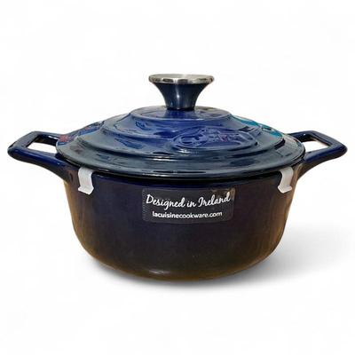 Sale Photo Thumbnail #276: La Cuisine Enameled Cast Iron Round Covered Dutch Oven 3.7 Qt.