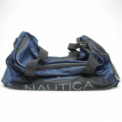 Sale Photo Thumbnail #36: Navy Blue Nautica Duffle Bag