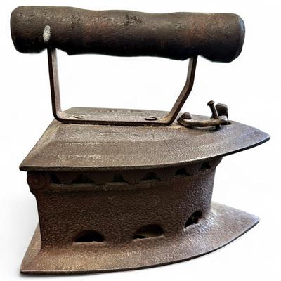 Sale Photo Thumbnail #274: Antique Coal-Fired Iron