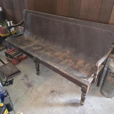 Bench from Waverly Train Station