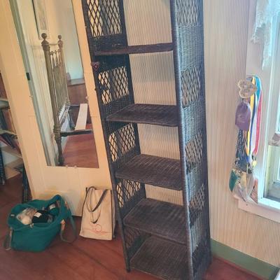 Sale Photo Thumbnail #15: Wicker book case