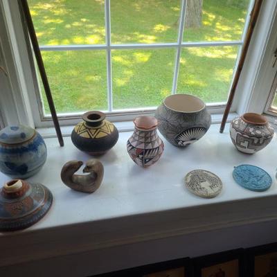 Sale Photo Thumbnail #52: Native American pottery