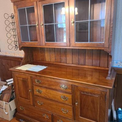 Sale Photo Thumbnail #45: Stickley cherry china cabinet