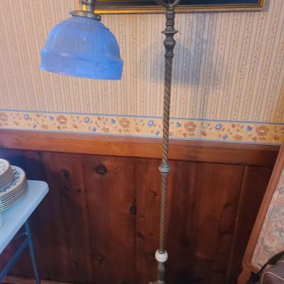 Sale Photo Thumbnail #51: Victorian floor lamp