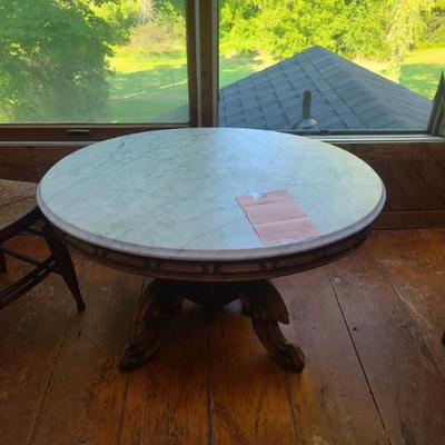Sale Photo Thumbnail #24: Marble table