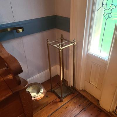 Sale Photo Thumbnail #31: brass umbrella stand