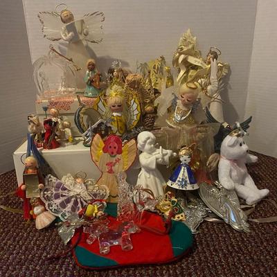 Vintage Holiday Angels- Ornaments & Freestanding