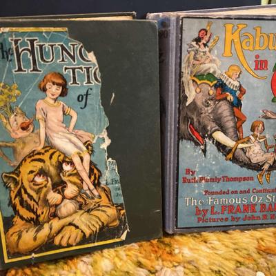 Kabumpo In Oz 1922 And The Hungry Tiger Of Oz 1926 by Ruth Plumly Thompson